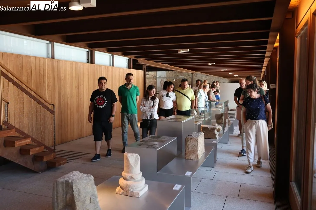 Visita guiada al Museo del Cerro de San Vicente. Fotos: David Sañudo