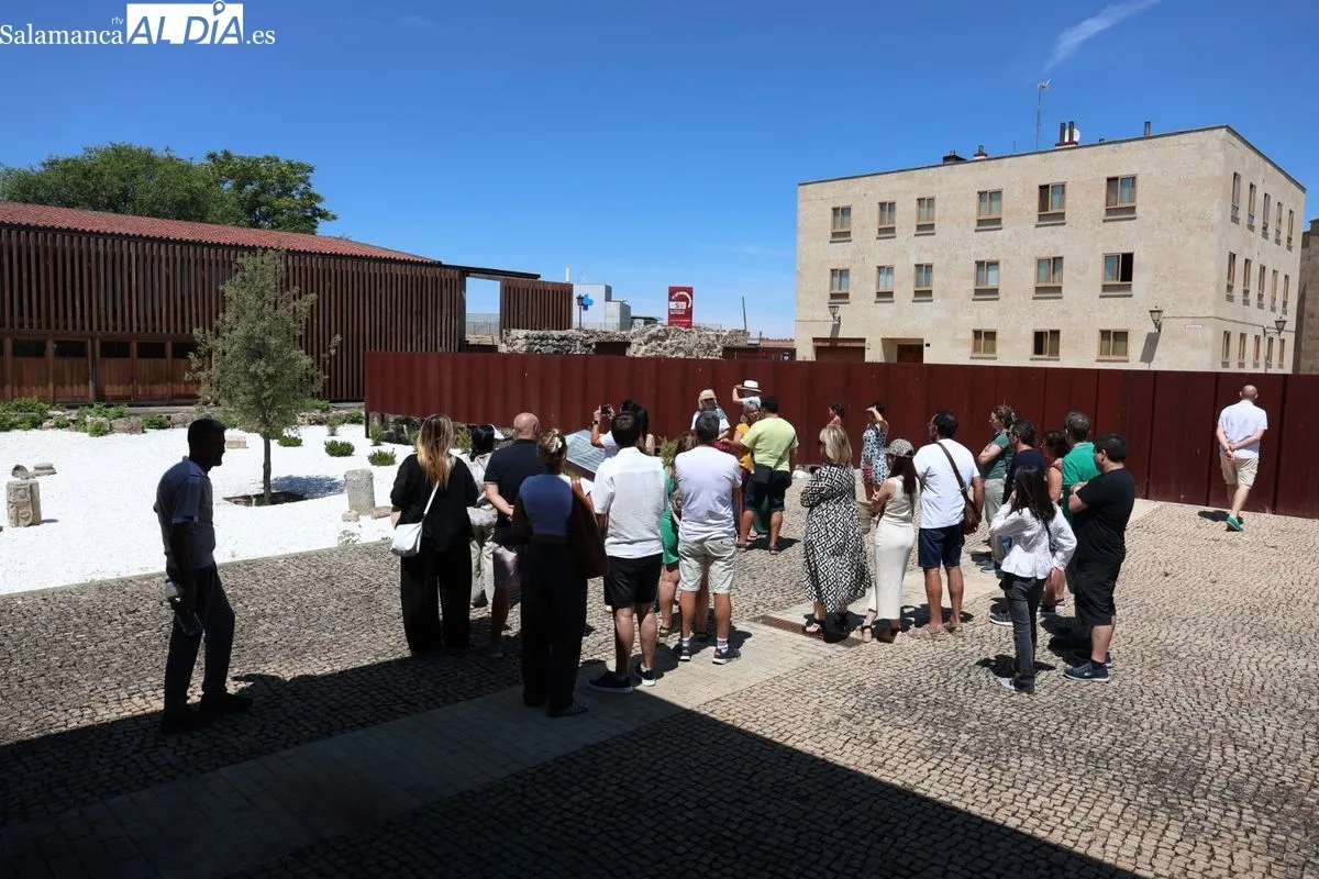 Visita guiada al Museo del Cerro de San Vicente. Fotos: David Sañudo