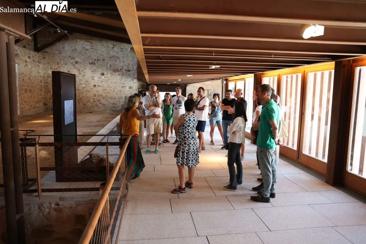 Visita guiada al Museo del Cerro de San Vicente. Fotos: David Sañudo