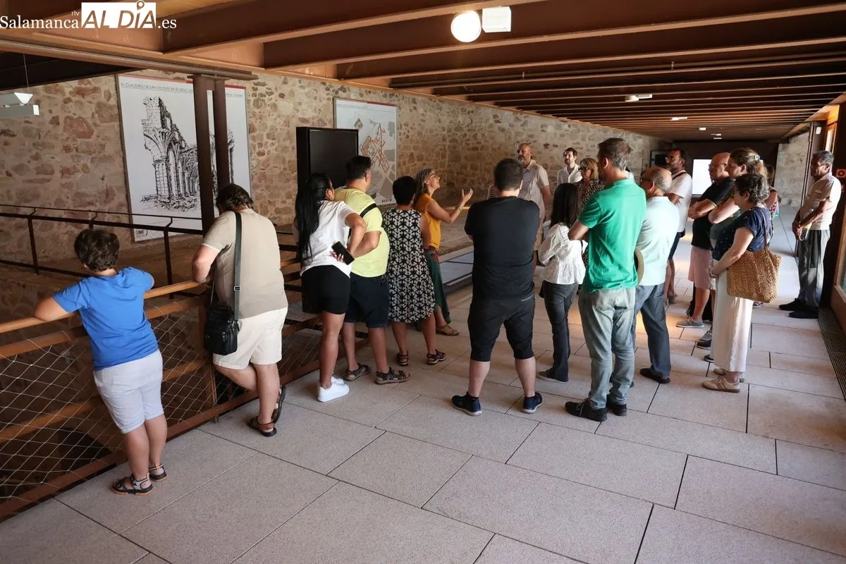Visita guiada al Museo del Cerro de San Vicente. Fotos: David Sañudo