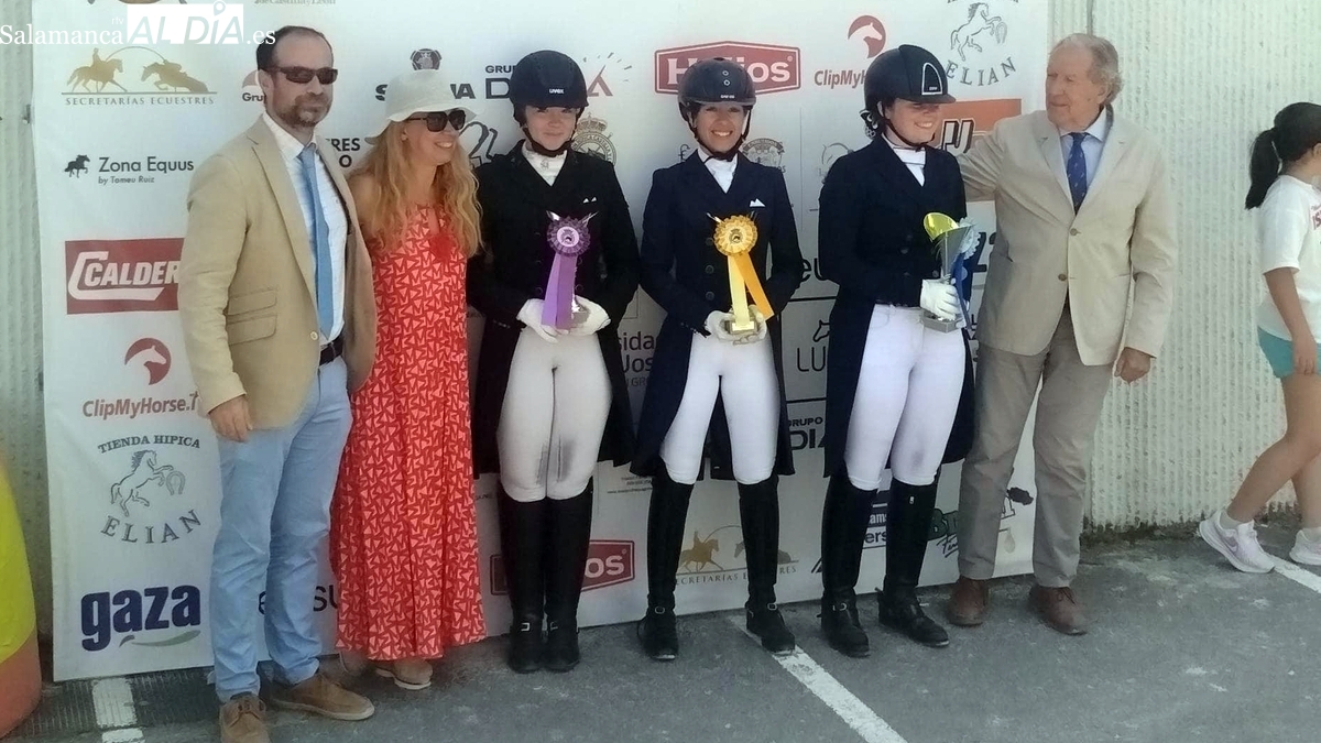 Isabel Muñoz Carreño, de El Cubo de Don Sancho, campeona de doma clásica