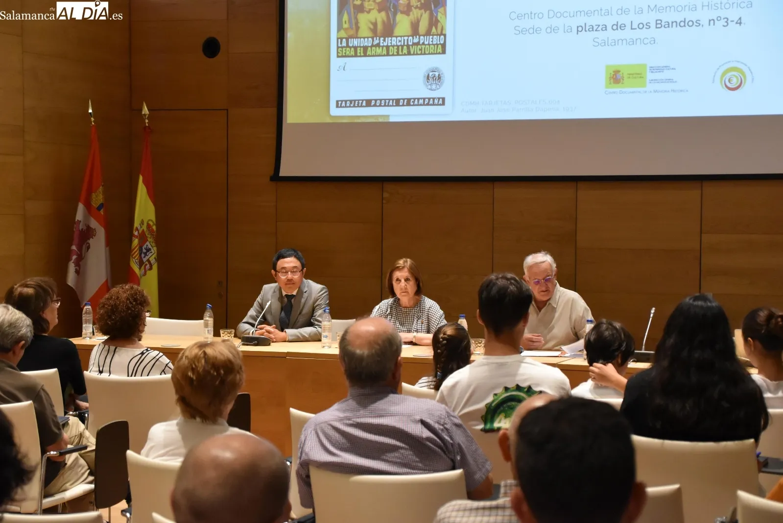Una exposición en Salamanca recupera la historia de los brigadistas chinos en la Guerra Civil | FOTOS: Miguel González 