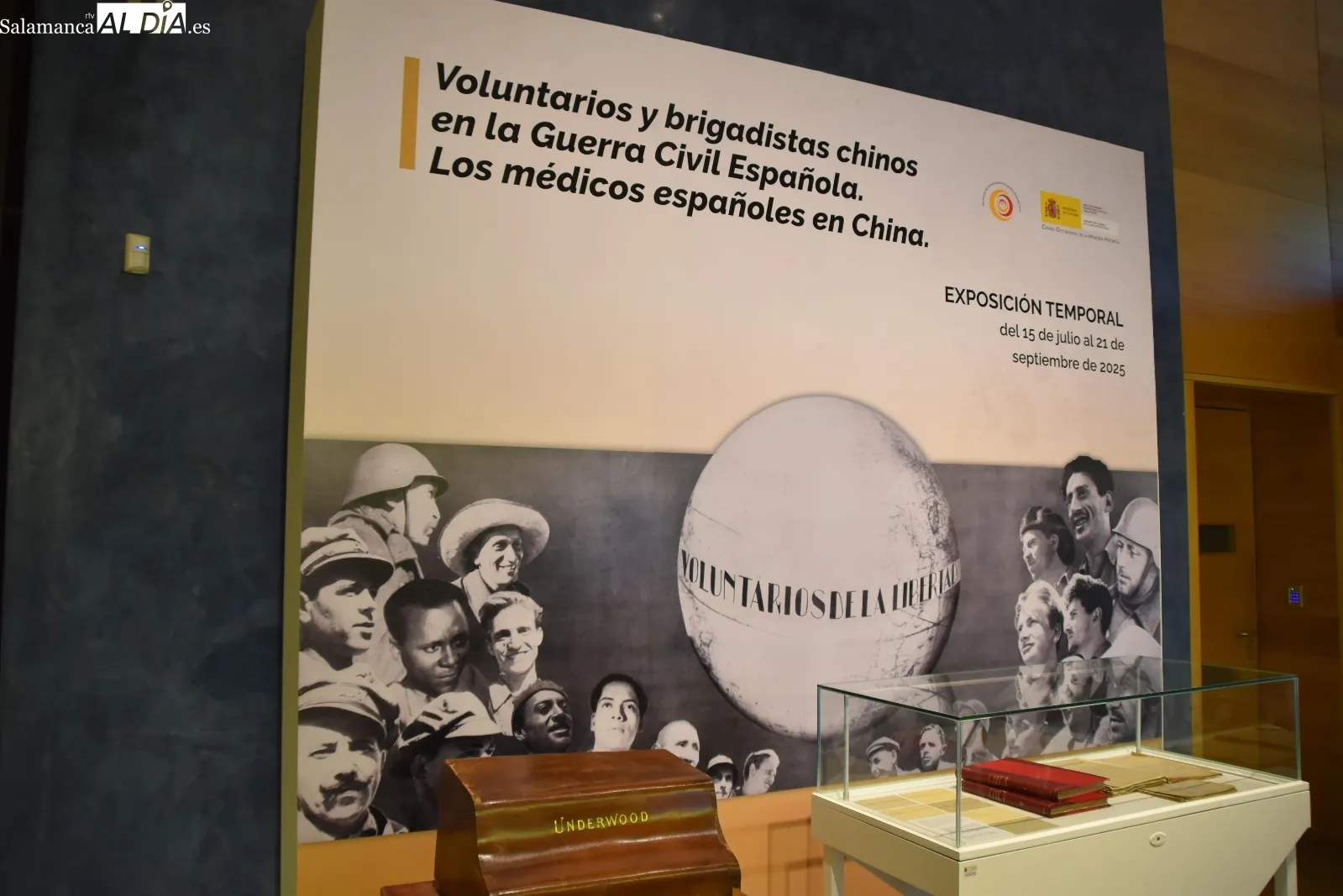 Una exposición en Salamanca recupera la historia de los brigadistas chinos en la Guerra Civil | FOTOS: Miguel González 