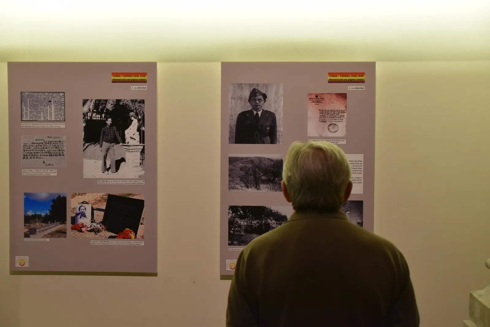 Una exposición en Salamanca recupera la historia de los brigadistas chinos en la Guerra Civil | FOTOS: Miguel González 