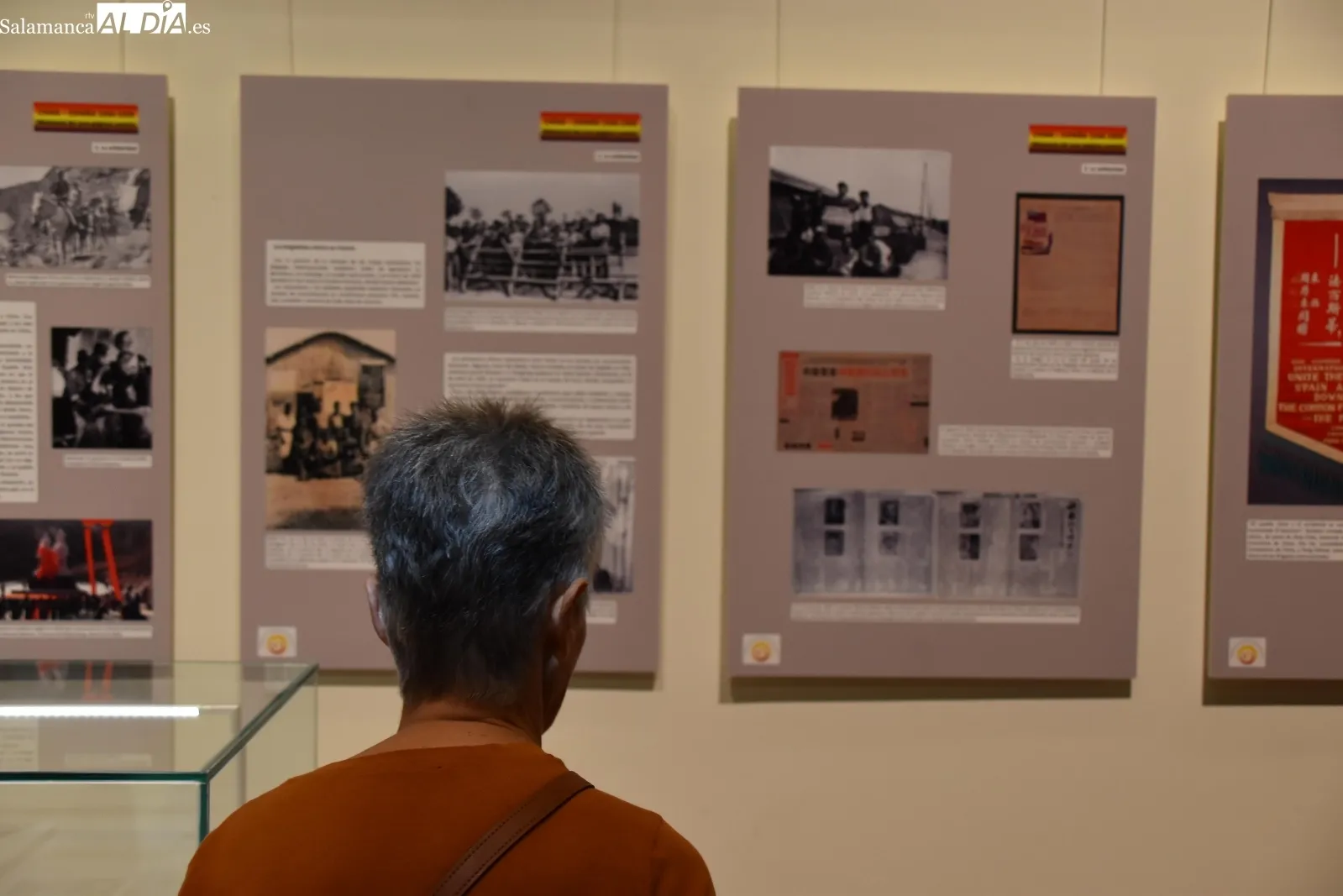Una exposición en Salamanca recupera la historia de los brigadistas chinos en la Guerra Civil | FOTOS: Miguel González 