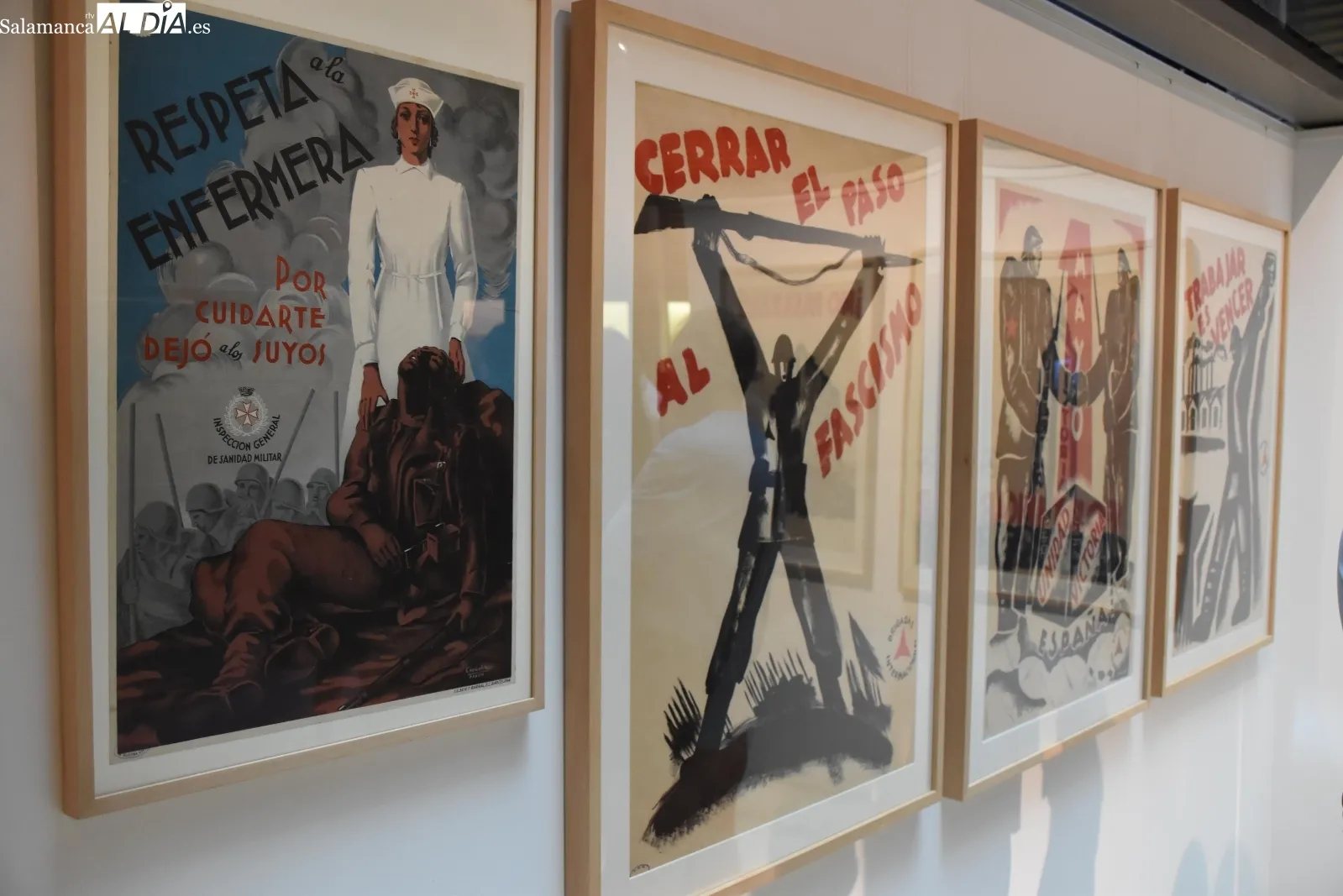 Una exposición en Salamanca recupera la historia de los brigadistas chinos en la Guerra Civil | FOTOS: Miguel González 
