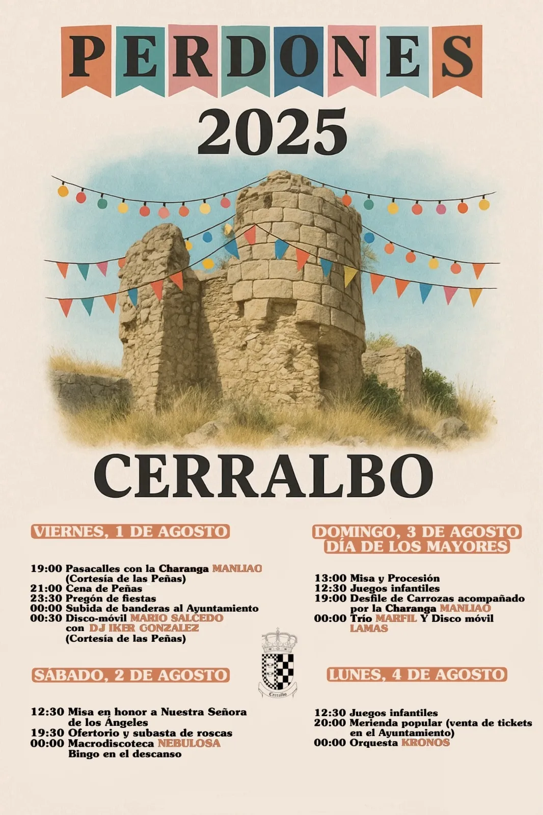 Foto 2 - Cerralbo presenta el programa completo de sus fiestas de los Perdones 