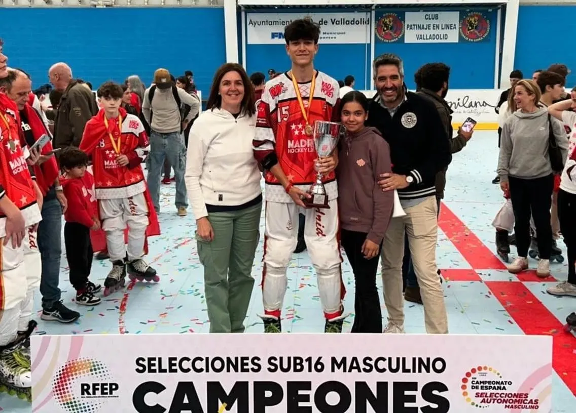 Foto 2 - &Aacute;lvaro Magdalena Ledesma despunta en hockey l&iacute;nea con logros en su categor&iacute;a e incluso en la superior