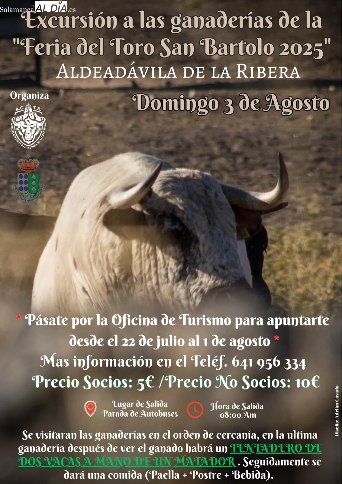Foto 3 - Aldead&aacute;vila calienta motores para sus fiestas con un primer fin de semana de agosto de lo m&aacute;s taurino