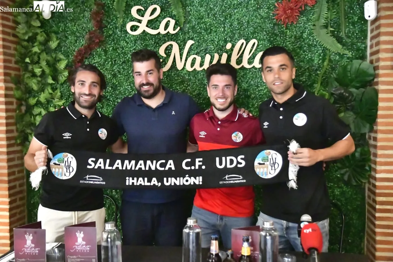 Dani Hernández y Adrián Mancebo, experiencia y ambición para el nuevo Salamanca UDS