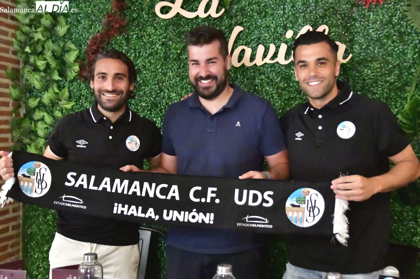 Salamanca UDS presenta a Dani Hernández y Adrián Mancebo