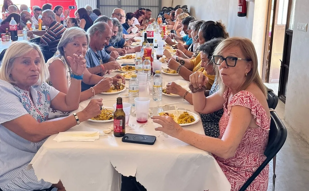 Comida del reencuentro en Gejo de los Reyes