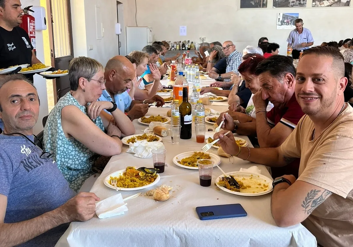 Comida del reencuentro en Gejo de los Reyes