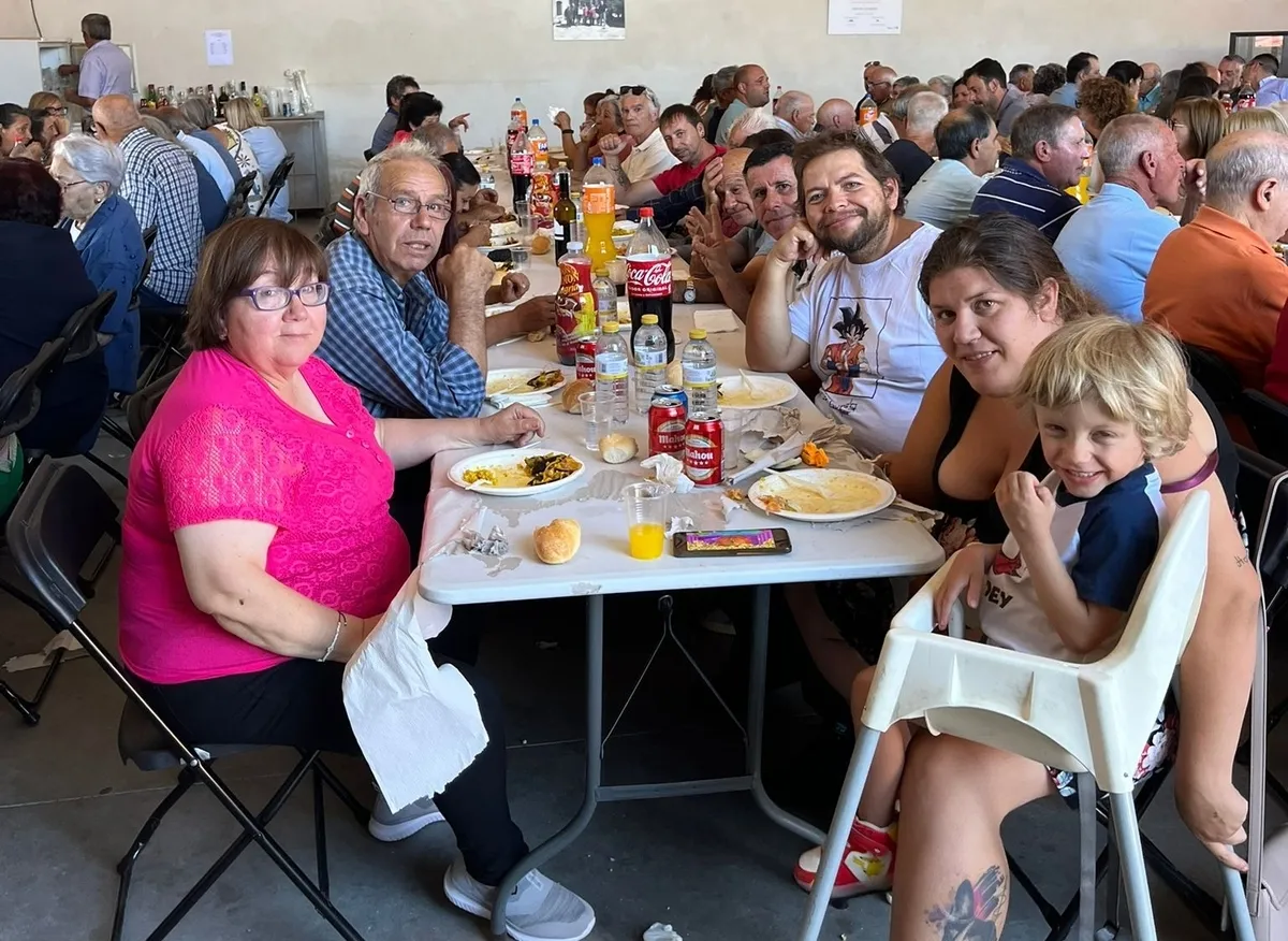 Comida del reencuentro en Gejo de los Reyes