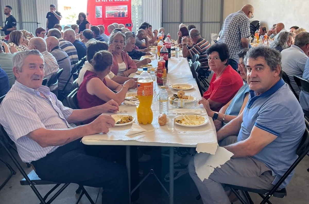 Comida del reencuentro en Gejo de los Reyes
