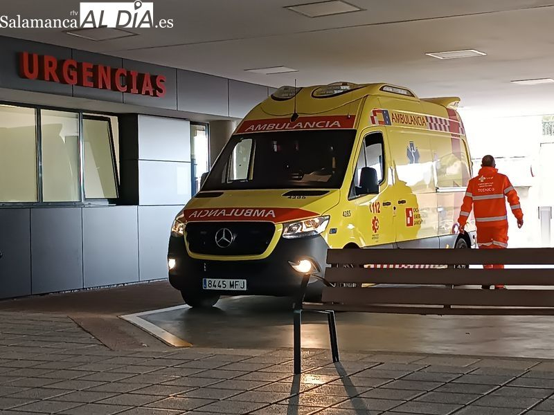Herido un motorista de 52 años al caer en Carbajosa
