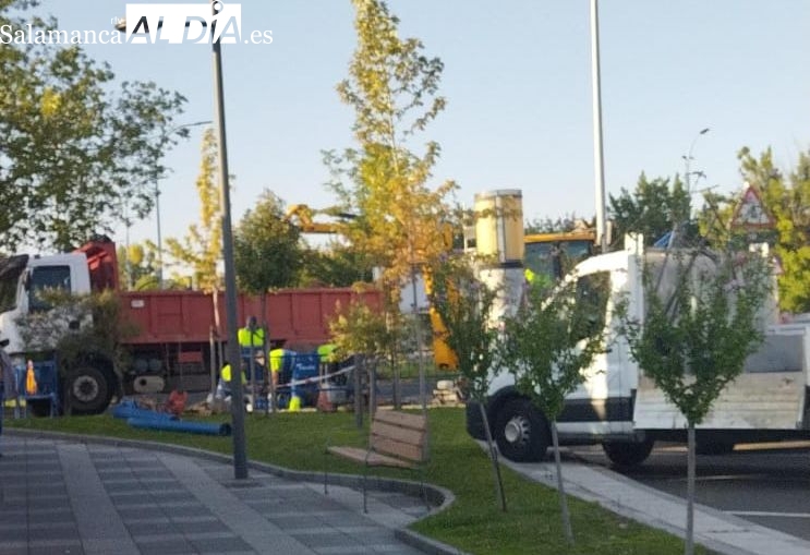 Corte de agua en Salamanca por una avería en Ciudad Jardín