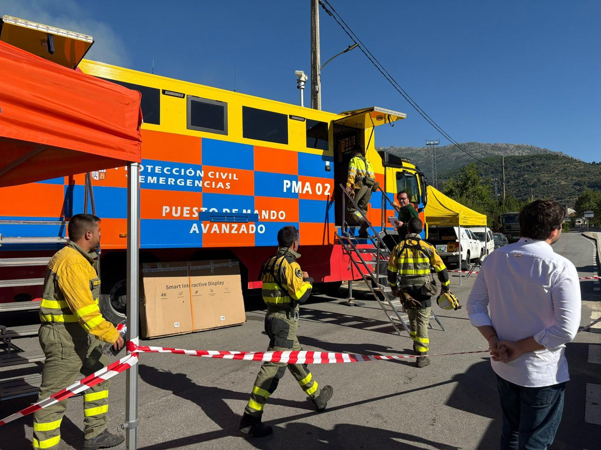 Fallece en accidente de tráfico un peón manguerista cuando iba a trabajar al incendio de Mombeltrán (Ávila)
