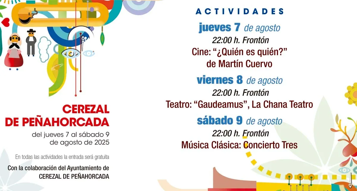 Foto 3 - As&iacute; ser&aacute;n las fiestas de Cerezal de Pe&ntilde;ahorcada: del rosc&oacute;n a la verbena y a las Noches de Cultura