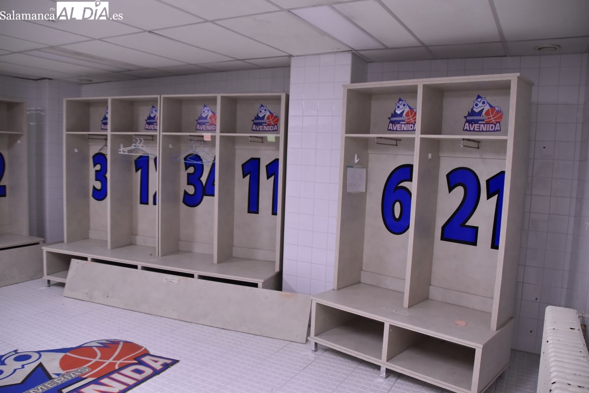 FOTOS | Comienzan las obras de modernización del pabellón Würzburg Silvia Domínguez