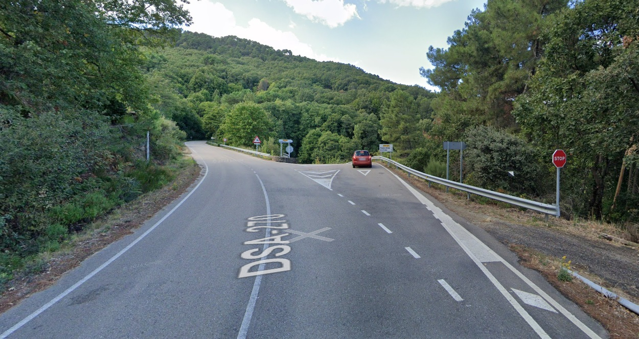 Accidente en Madroñal: herida una mujer al volcar su coche