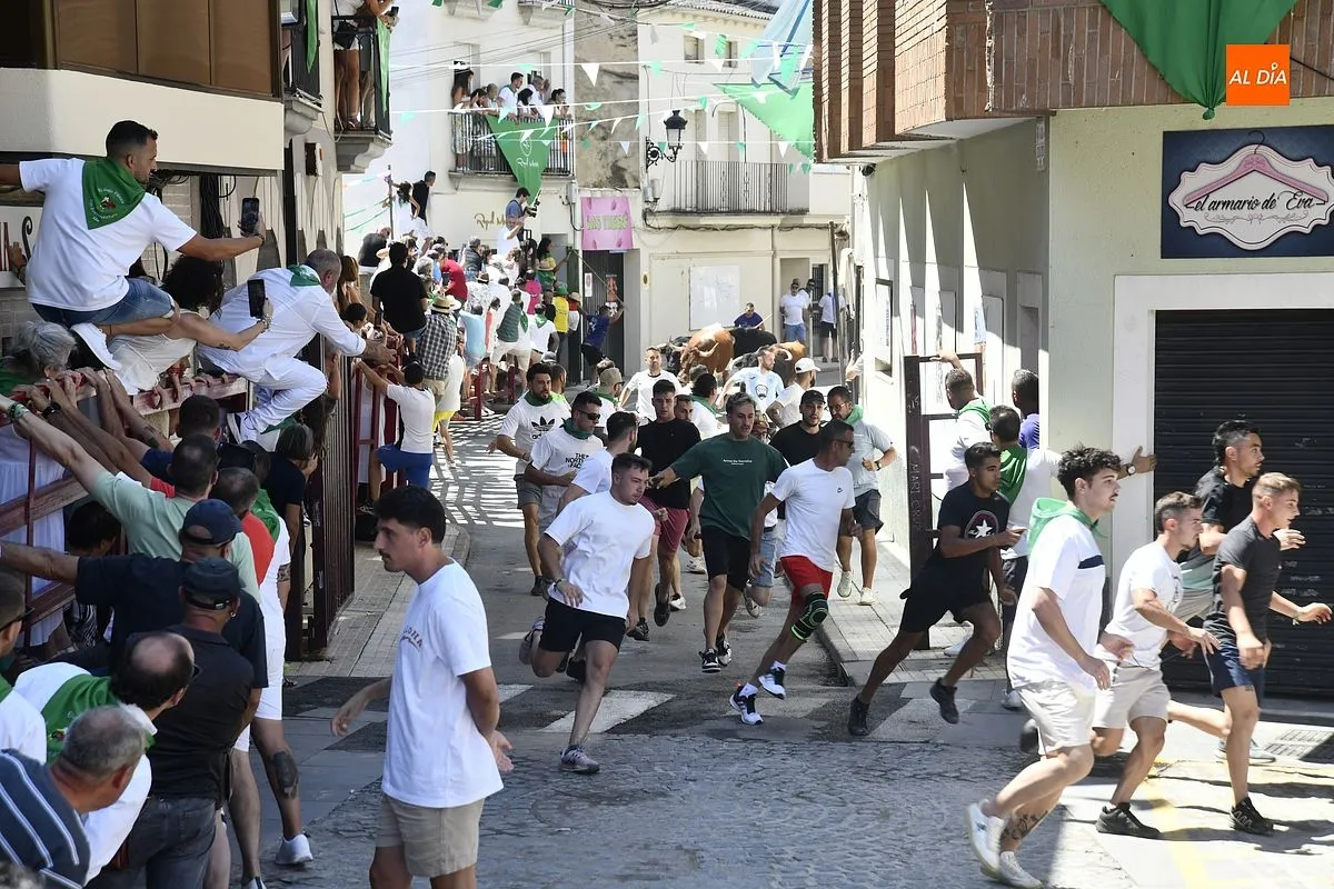 Tercer encierro San Buenaventura en Moraleja/ Fotos: Adrián M.Pastor