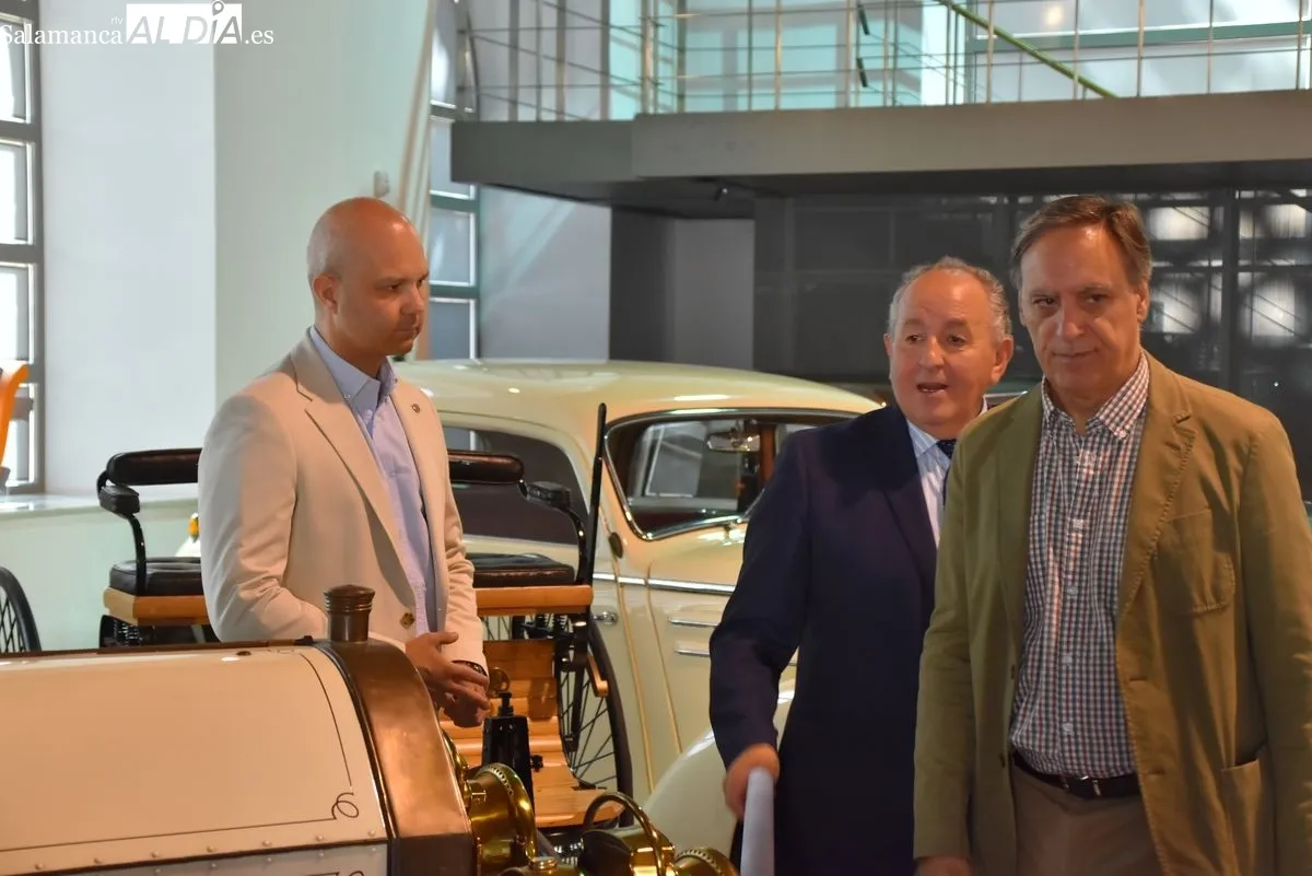 Presentación de ‘Mercedes: la estrella’, nueva exposición del Museo de Historia de la Automoción. Foto de Miguel A. González