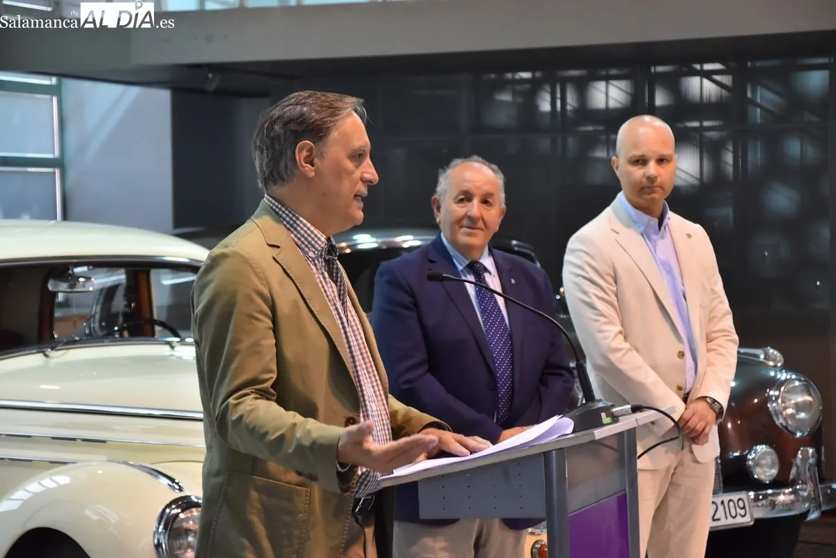 Presentación de ‘Mercedes: la estrella’, nueva exposición del Museo de Historia de la Automoción. Foto de Miguel A. González