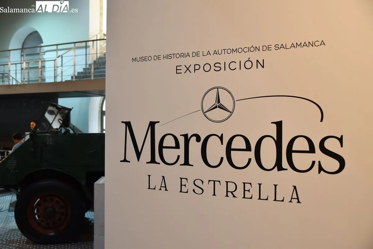 Presentación de ‘Mercedes: la estrella’, nueva exposición del Museo de Historia de la Automoción. Foto de Miguel A. González