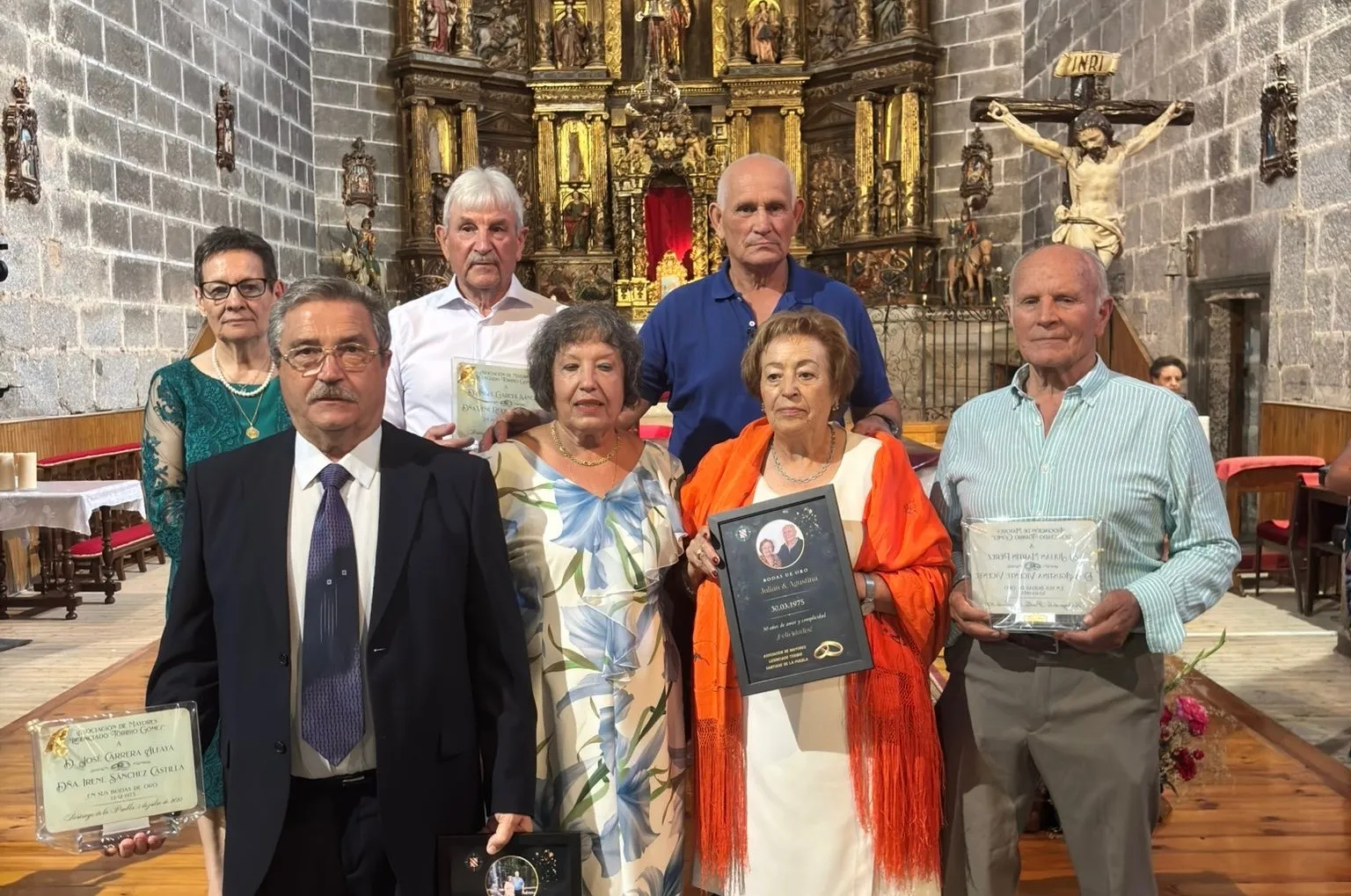 Foto 4 - Emociones y hermanamiento en la fiesta anual de la asociaci&oacute;n de mayores Licenciado Toribio en Santiago de la Puebla