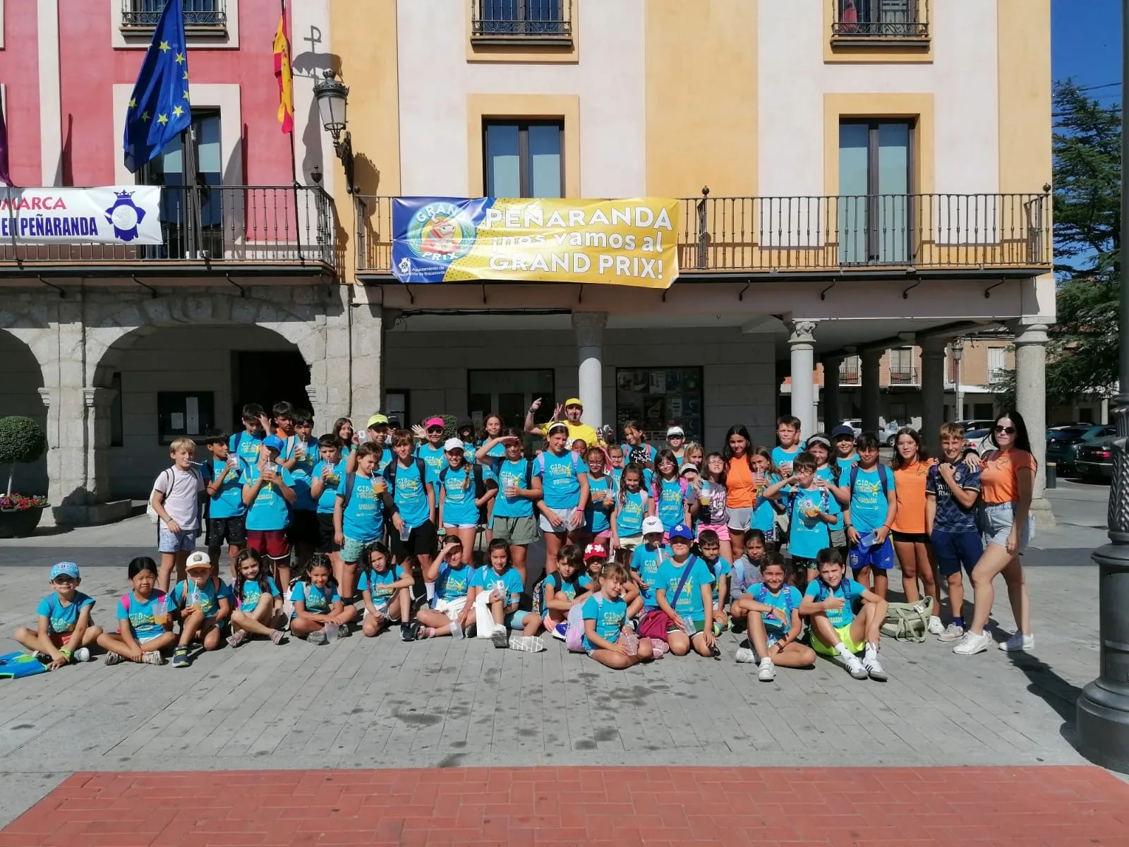 Foto 5 - Los m&aacute;s peque&ntilde;os inician la cuenta atr&aacute;s para la emisi&oacute;n de la participaci&oacute;n de Pe&ntilde;aranda en el Grand Prix