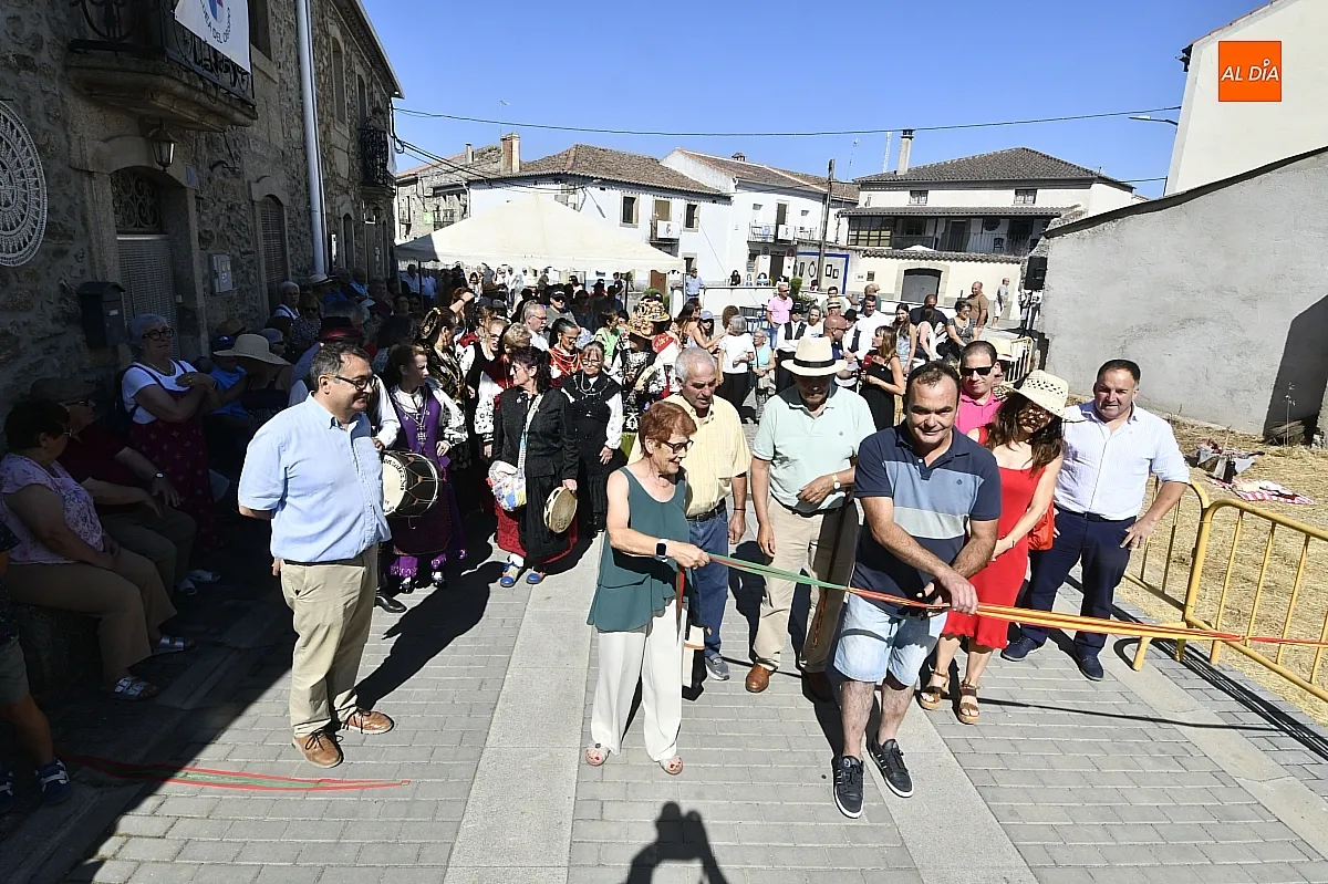 Feria Rural de la Raya en alea del Obispo que cada año coge más auge/ Fotos: Adrián M.Pastor