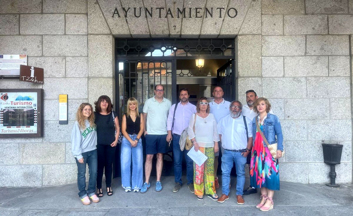 Moción de censura en Béjar contra el alcalde Luis Francisco Martín