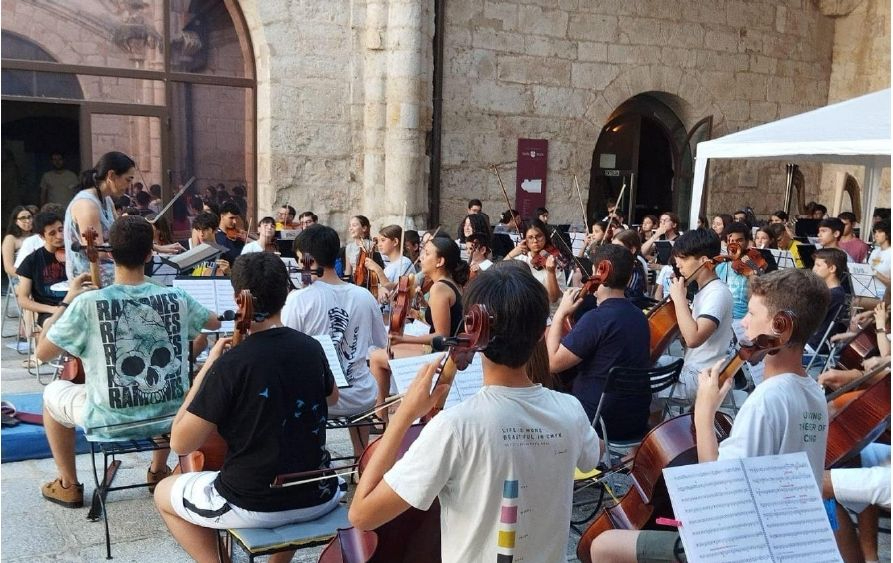 Encuentro Orquestal Talía: 102 músicos en Alba de Tormes