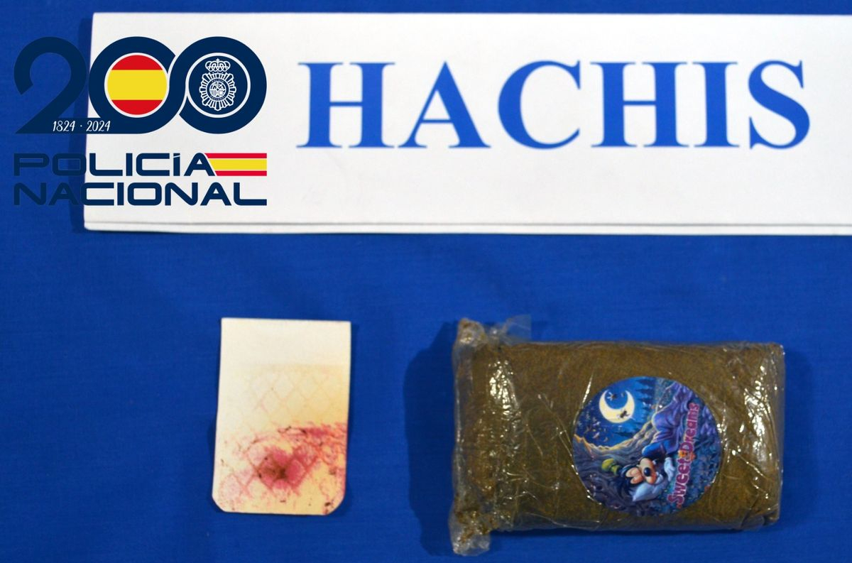 Detenido en Salamanca con casi 100 gramos de hachís