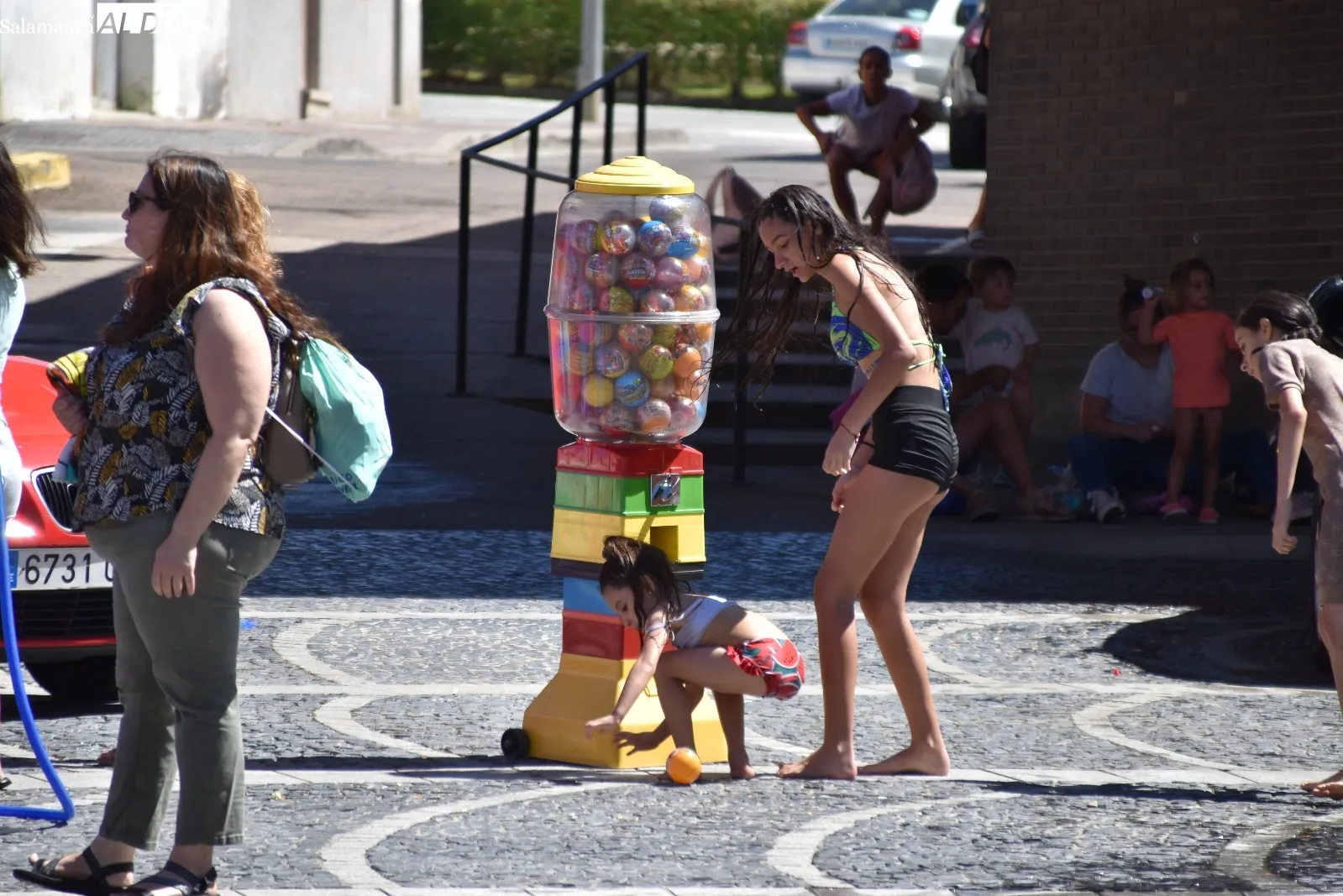 Foto 7 - Gran fiesta del ni&ntilde;o con hinchables en la Plaza Espa&ntilde;a de Santa Marta (FOTOS)