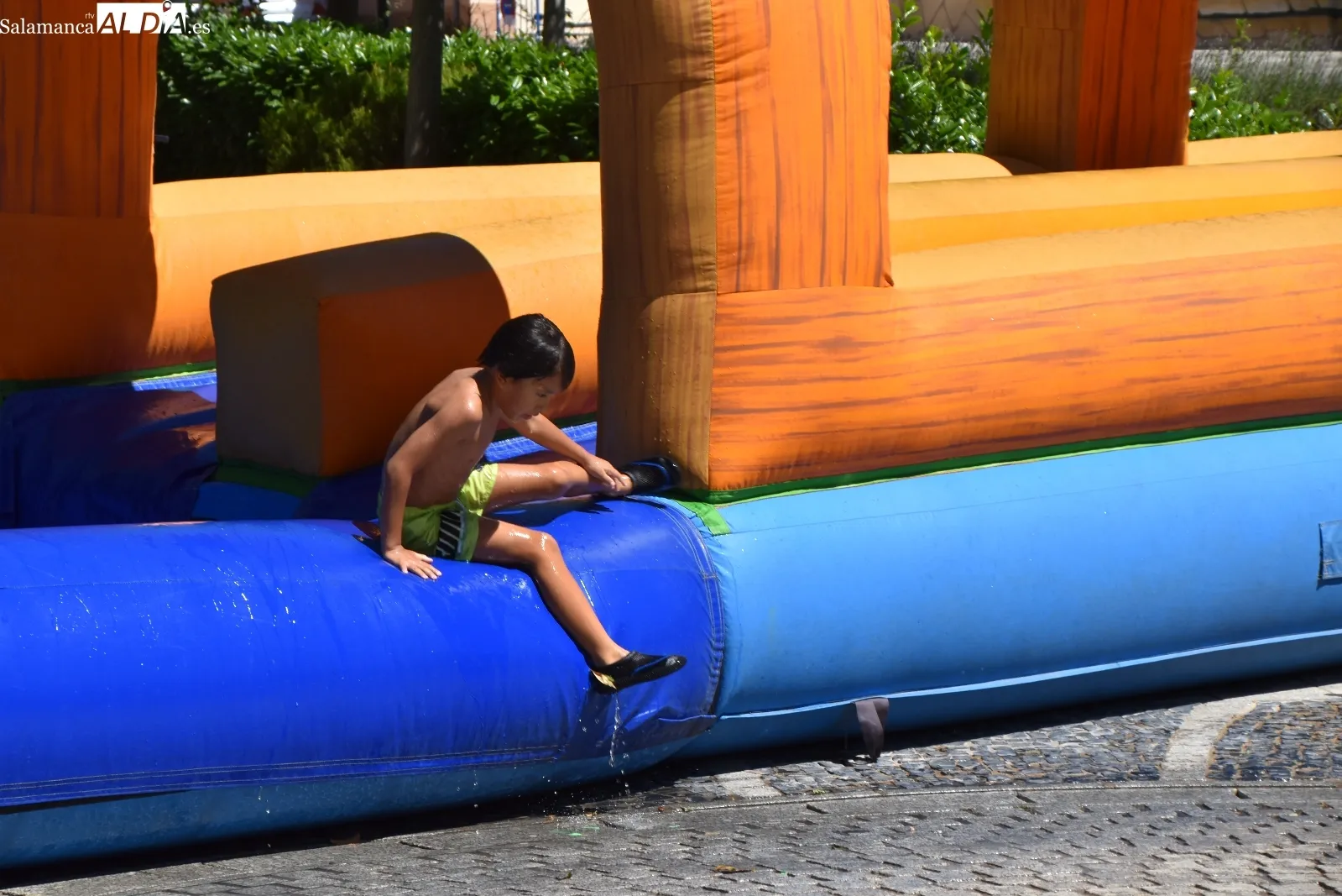 Foto 6 - Gran fiesta del ni&ntilde;o con hinchables en la Plaza Espa&ntilde;a de Santa Marta (FOTOS)