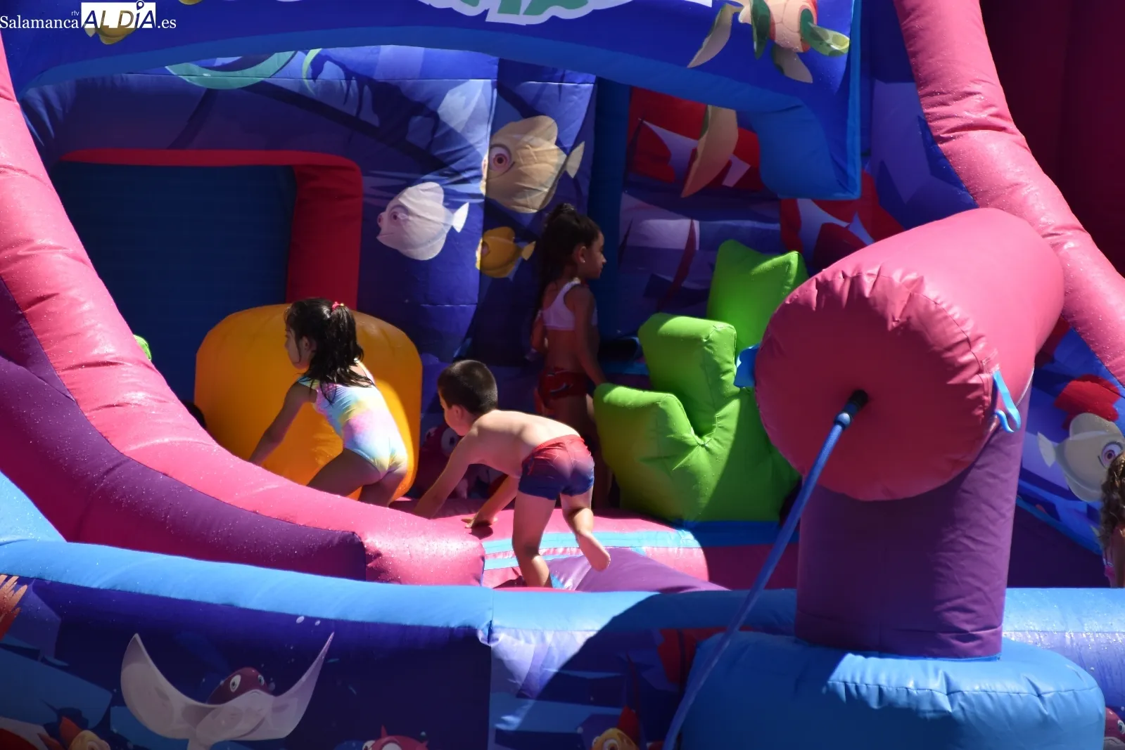 Foto 5 - Gran fiesta del ni&ntilde;o con hinchables en la Plaza Espa&ntilde;a de Santa Marta (FOTOS)