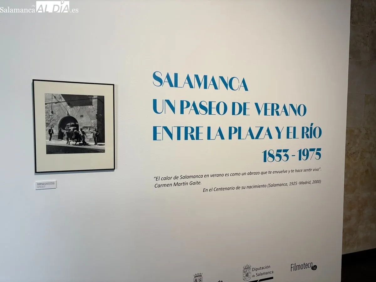 Rincones de la exposición ‘Salamanca, un paseo de verano. Entre la Plaza y el río (1853-1975)’ | Fotos: Miguel González 