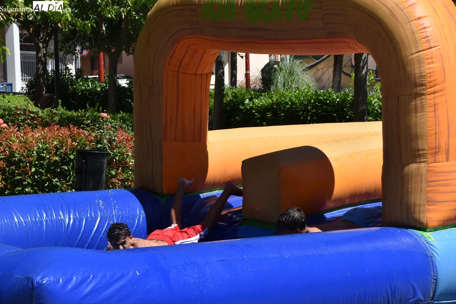 Foto 18 - Gran fiesta del ni&ntilde;o con hinchables en la Plaza Espa&ntilde;a de Santa Marta (FOTOS)