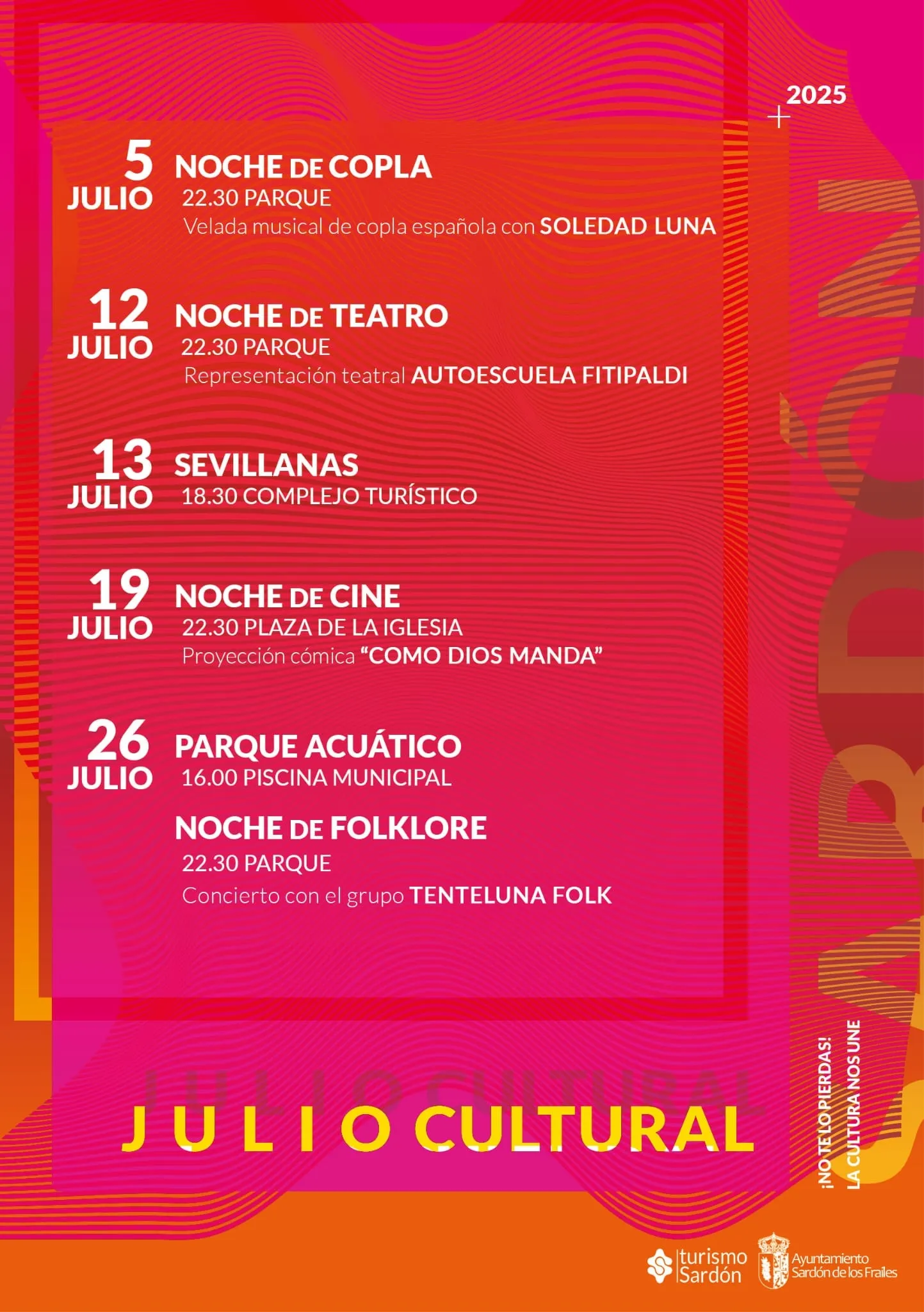 Foto 2 - Las noches de los s&aacute;bados de julio se llenan de vida en Sard&oacute;n con copla, teatro y folk