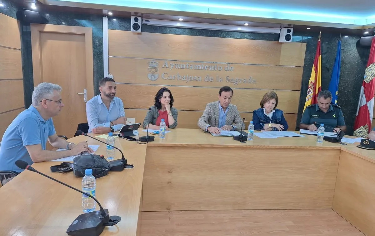 Reunión de la Junta Local de Seguridad de Carbajosa de la Sagrada