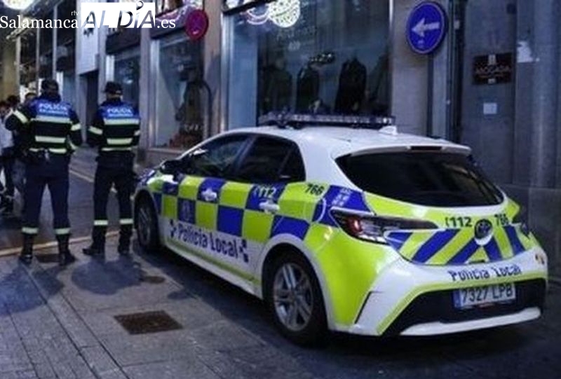 Noche tranquila en Salamanca: dos accidentes sin heridos