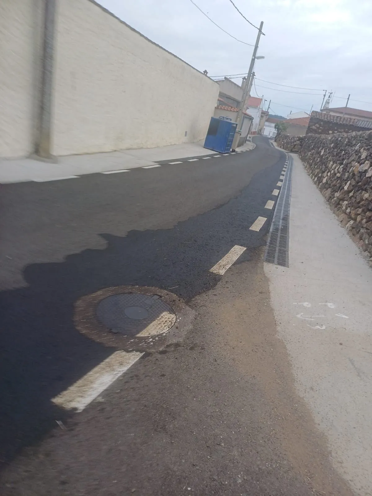 Foto 7 - Un cami&oacute;n sufre un accidente por las &ldquo;rejillas trampa&rdquo; de la traves&iacute;a de Alameda de Gard&oacute;n