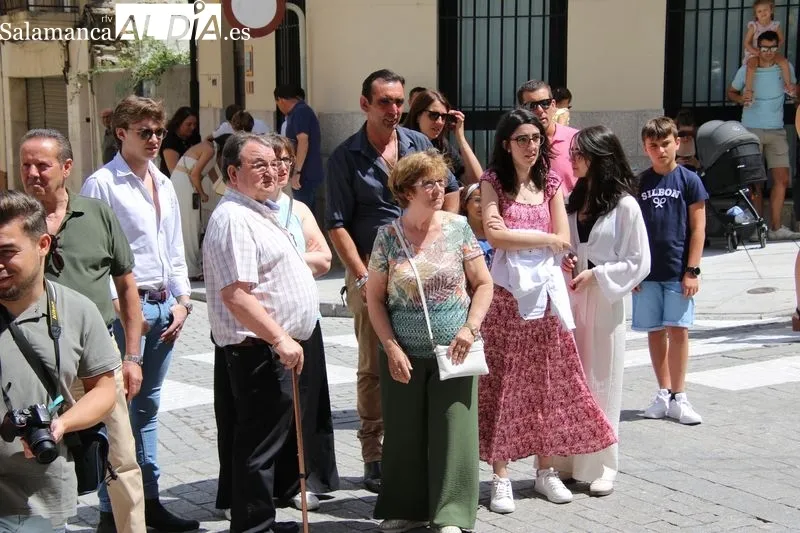 Foto 4 - El rugido de los motores y el eco del claxon honran a San Crist&oacute;bal en Alba de Tormes