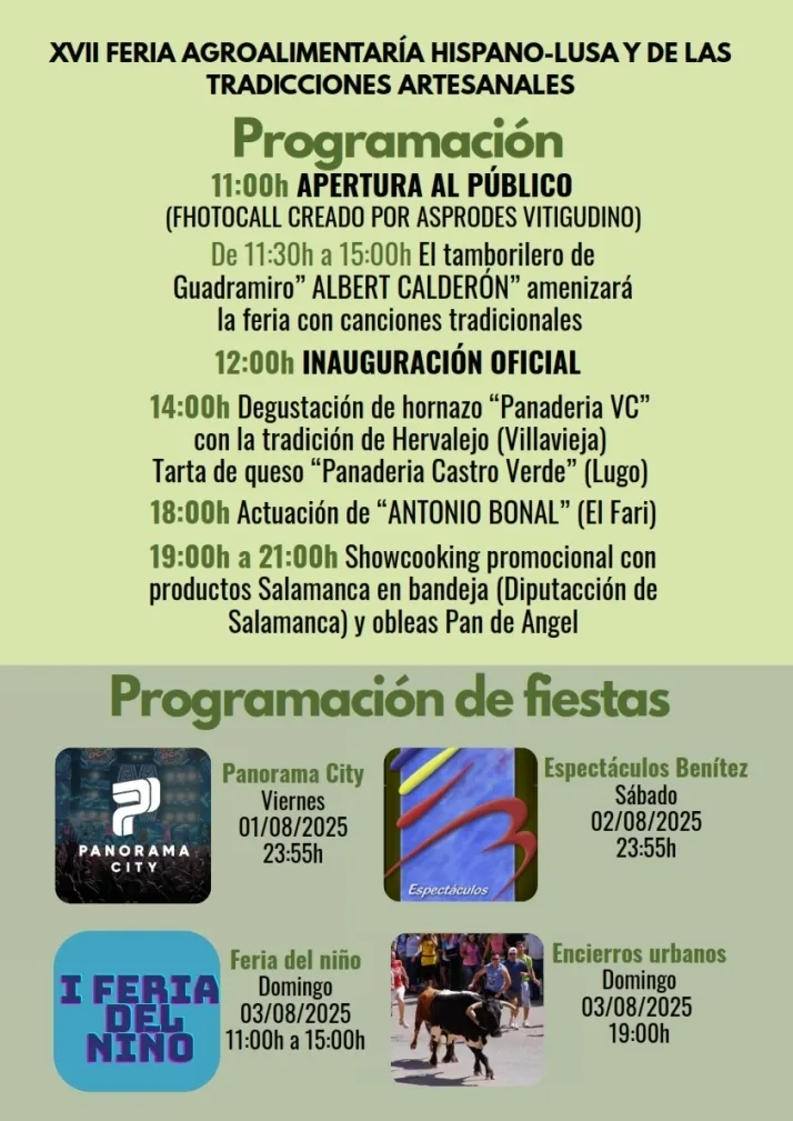 Peralejos de Abajo se lanza a sus fiestas con Panorama, dos ferias y la repoblación como bandera | Imagen 2