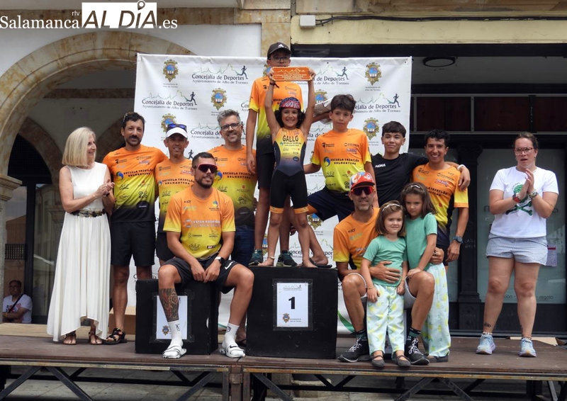 Triatlón Alba de Tormes: Herrero y Rodríguez, ganadores