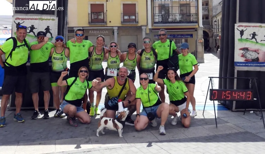 Foto 4 - La Escuela de Triatl&oacute;n Salmantina arrasa en el podio del Triatl&oacute;n de Alba de Tormes