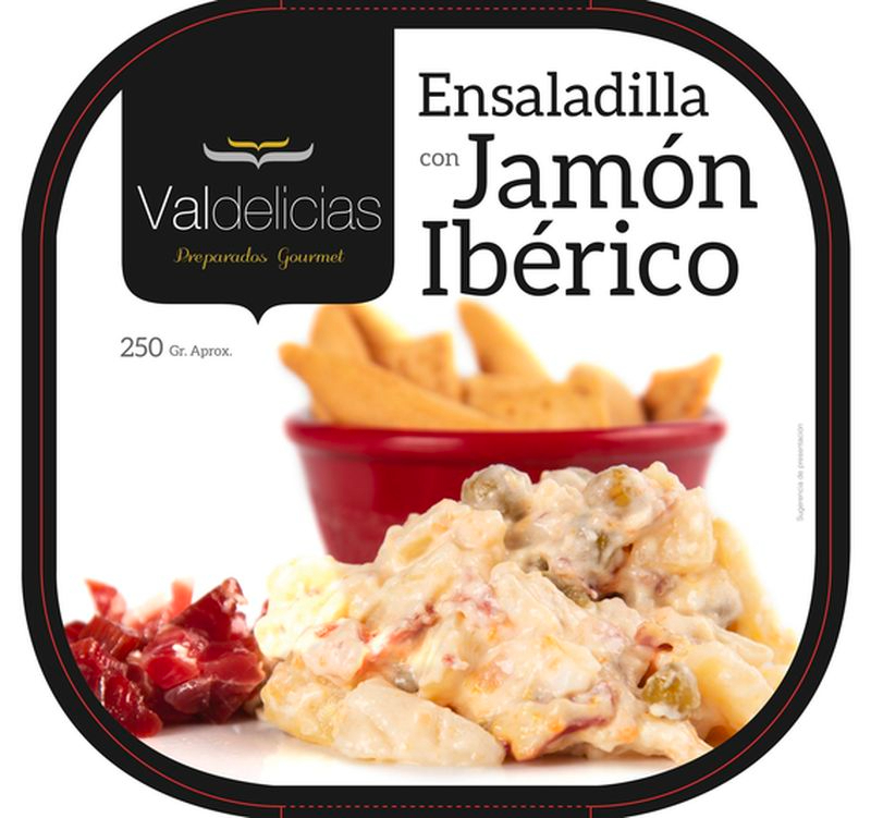 Ensaladilla de jamón ibérico: la nueva apuesta de Valdelicias