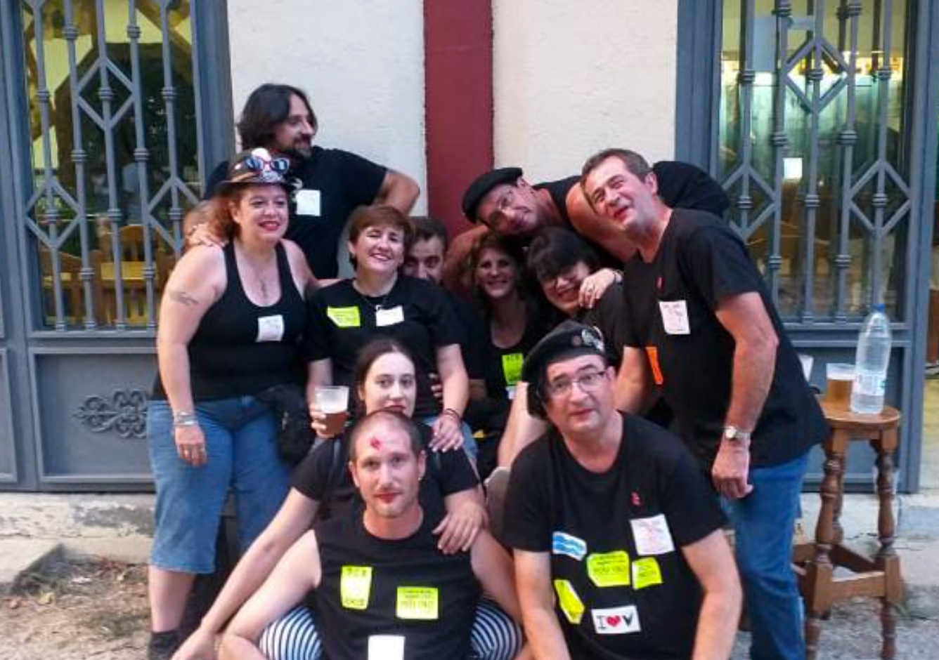 La peña The Vikis, pregonera de las fiestas de Alba de Tormes